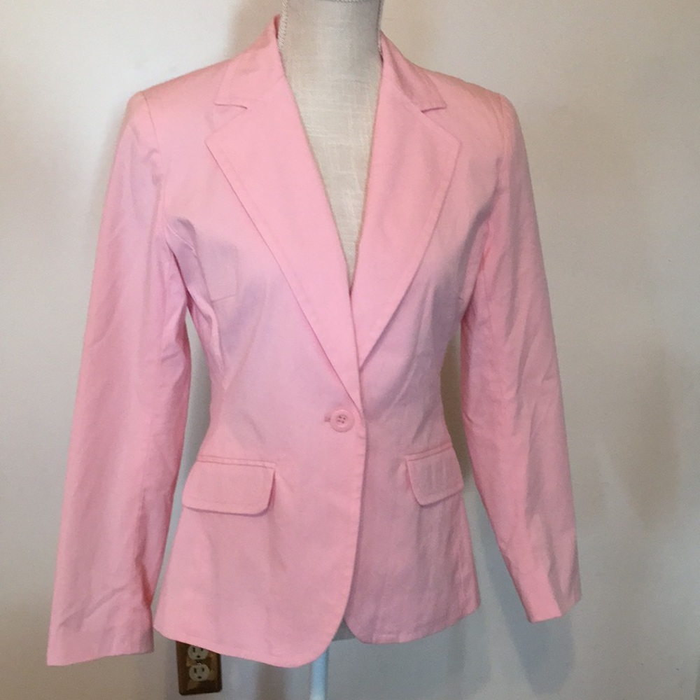New York and Company pink blazer size 2.